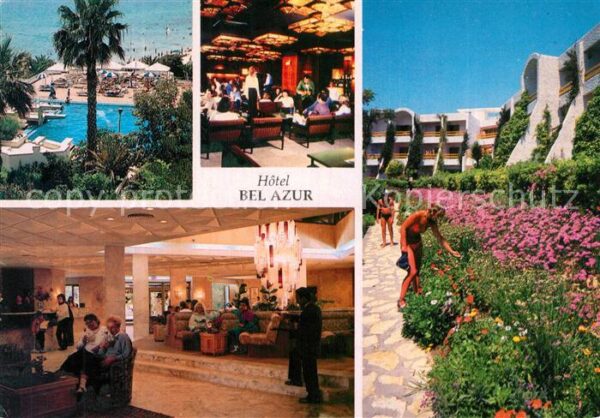 Hammamet Hotel Bel Azur Swimming Pool Foyer Blum