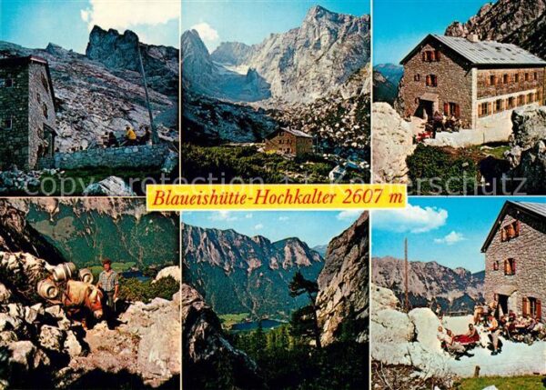 Blaueishuette Berchtesgaden Berghaus Gebirgspanorama Berchtesgadene