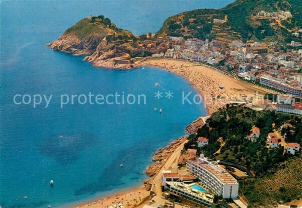 Tossa de Mar Fliegeraufnahme