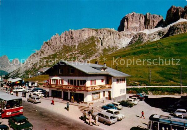 Passo Pordoi Pordoijoch Gebirgspass Dolomiten