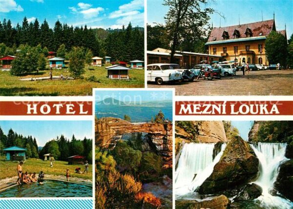 Hrensko Hotel Mezni Louka Bungalows Landschafts