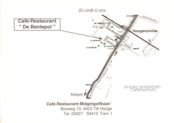 Hoogersmilde Cafe Restaurant De Bentepol Midgetgolf – Bild 2