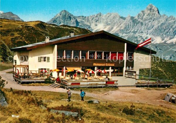 Tschagguns Vorarlberg Restaurant Grüneck Montafon