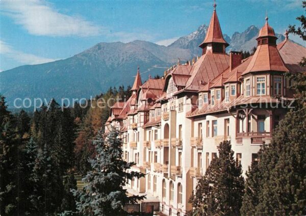Tatranska Lomnica Grand Hotel Praha Hohe Tatra