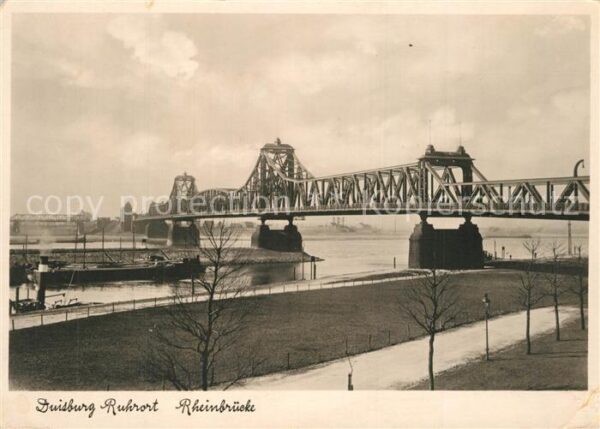 Duisburg Ruhr Rheinbrücke