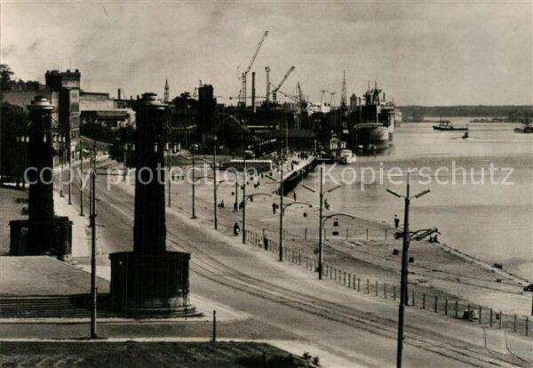 Szczecin Stettin Nad Odra Hafen Oder