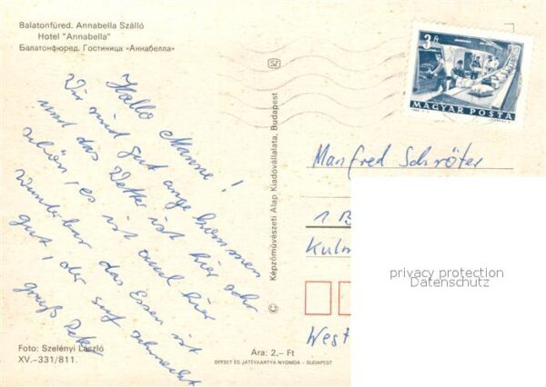 Balatonfuered Annabella Szallo Hotel – Bild 2