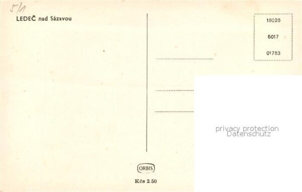 Ledec nad Sazavou Schloss Panorama – Bild 2