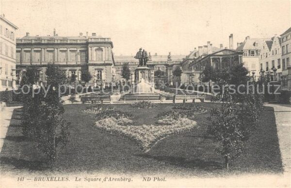 Bruxelles Bruessel Square d Arenberg