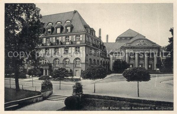 Elster Bad Hotel Sachsenhof Kurtheater