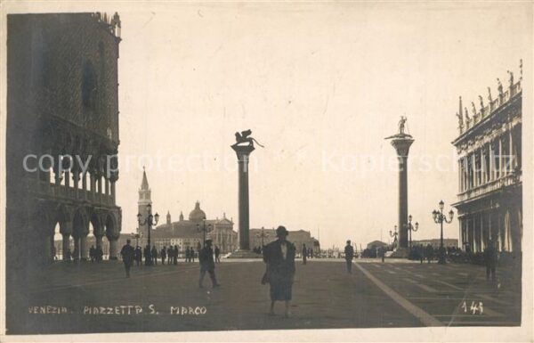 Venezia Venedig Piazetta San Marco