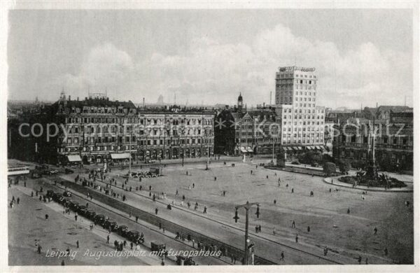 Leipzig Augustusplatz Europahaus