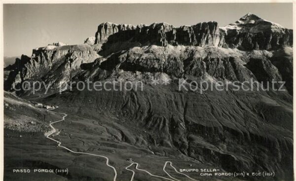 Passo Pardoi Sella Gruppe