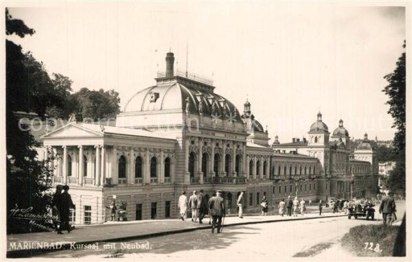 Marienbad Tschechien Boehmen Kursaal Neubad