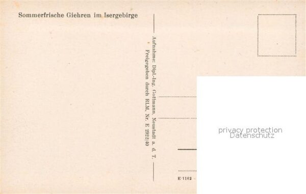 Giehren Isergebirge Panorama – Bild 2
