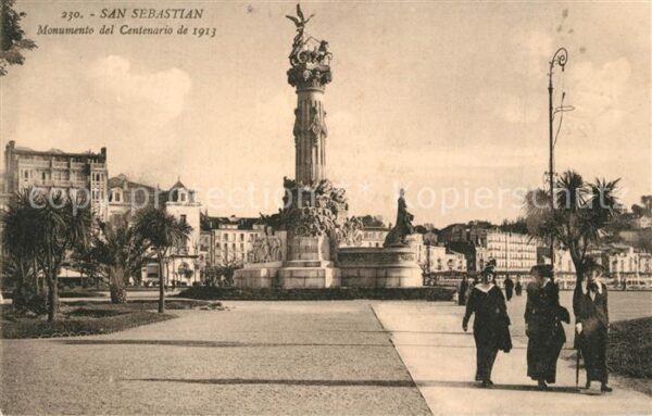 San Sebastian  Pais Vasco ES Monumento del Centenario