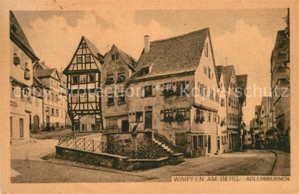 Wimpfen Adlerbrunnen