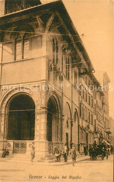 Firenze Florenz Loggia del Bigalla