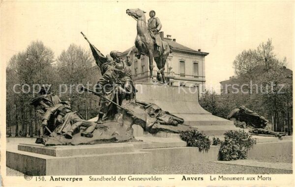 Antwerpen Anvers Monument aux Morts