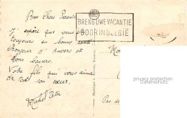 Antwerpen Anvers Monument aux Morts – Bild 2
