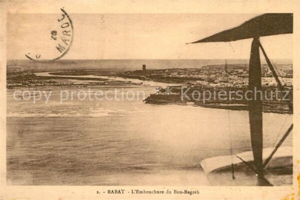 Rabat Marokko Embouchere du Bou Regreb