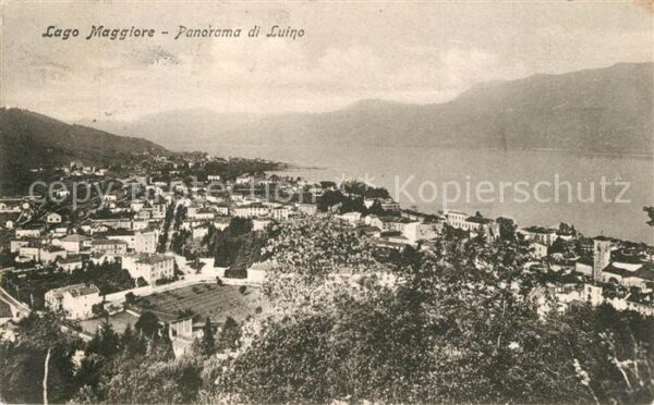 Luino Lago Maggiore Panorama