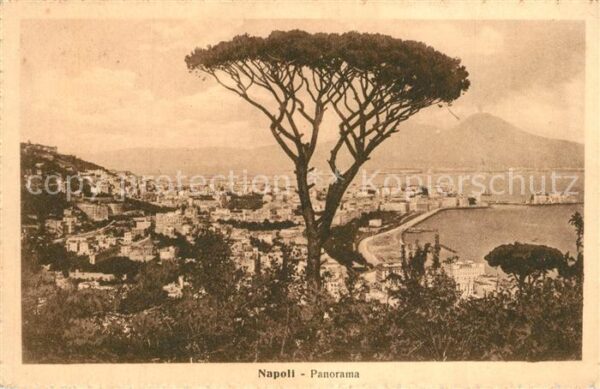 Napoli Neapel Panorama