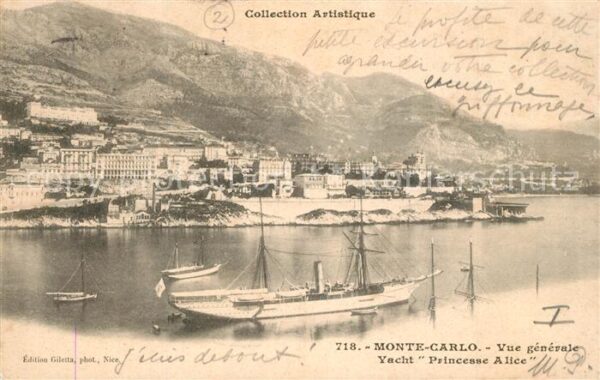 Monte-Carlo Yacht Princesse Alice Panorama