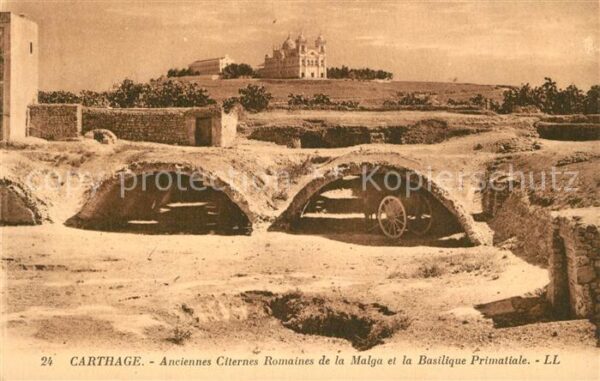 Carthage Karthago Anciennes Citernes Romaines de la Malga
