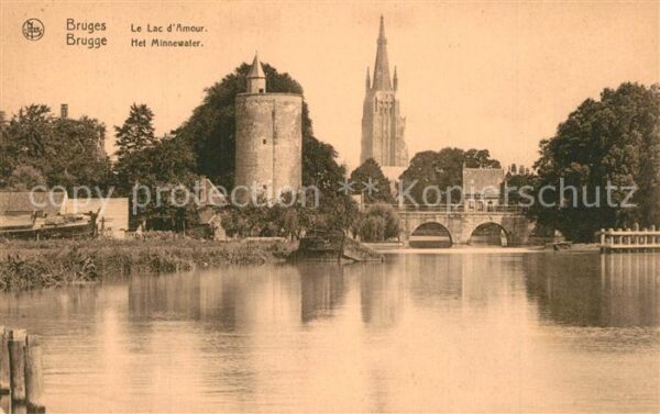 Bruges BRUGGE Belgie Le Lac d Amour