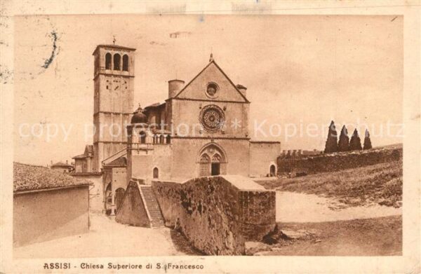 Assisi Umbria Chiesa Superiore di San Francesco