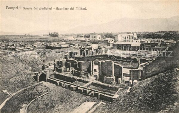 Pompei Scuola dei gladiatori