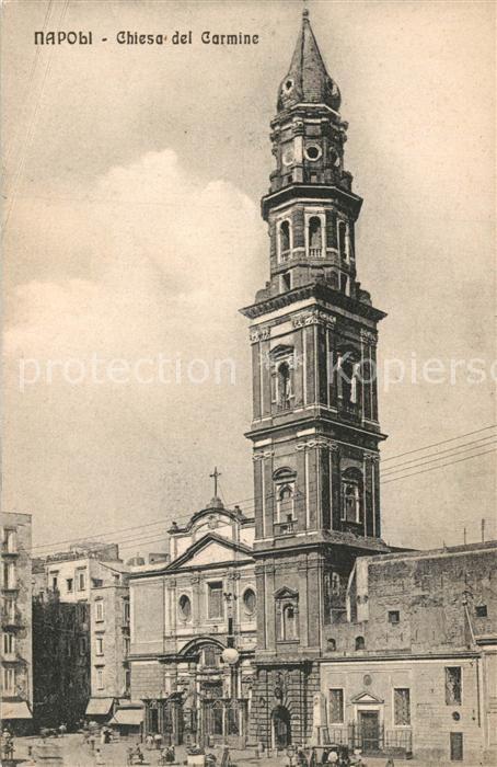 Napoli Neapel Chiesa dl Carmine