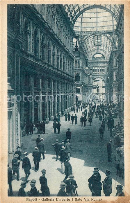Napoli Neapel Galleria Umberto I