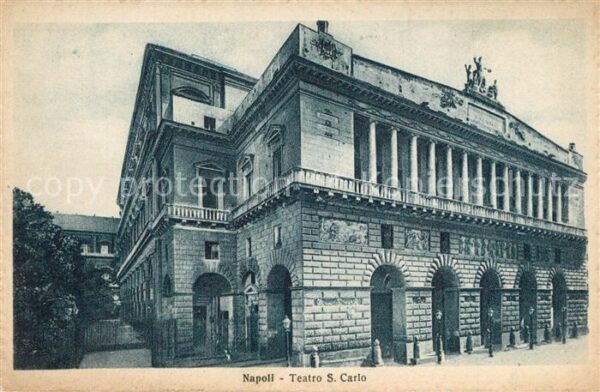 Napoli Neapel Teatro San Carlo