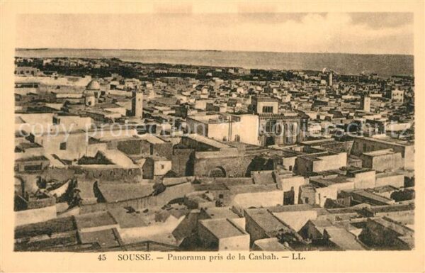 SOUSSE  Tunesie Panorama Casbah