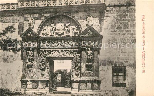 Cordoba Andalucia Casa de Jeronimo Paez