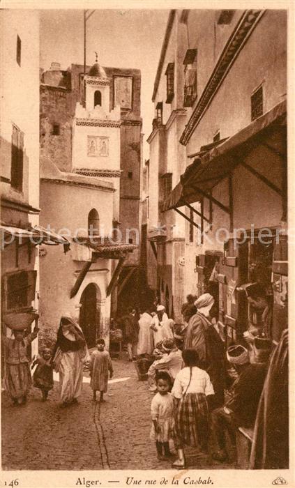 Alger Algerien Une Rue de la Casbab