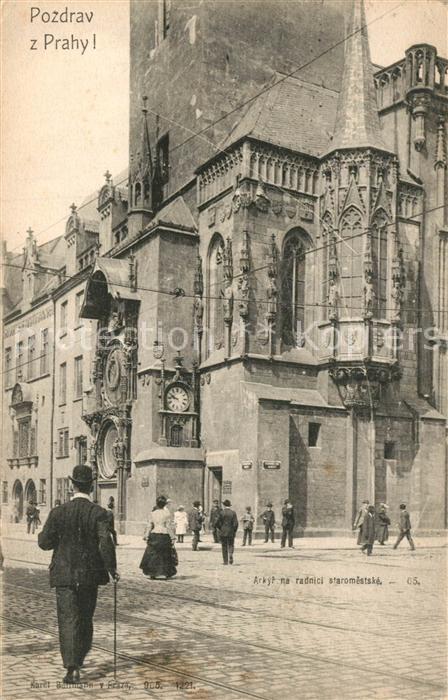 Praha Prahy Prague Rathaus