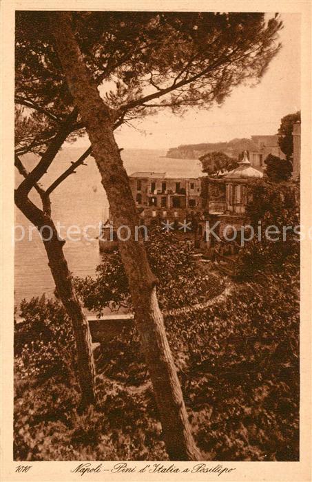 Napoli Neapel Pini Italia Posillipo