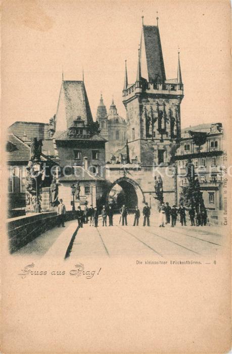 Prag Prahy Prague Brückentürme