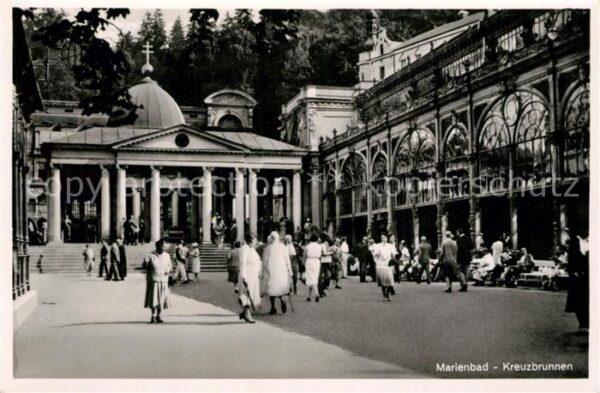 Marienbad Tschechien Boehmen Kreuzbrunnen