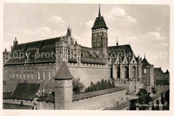 Marienburg Westpreussen Burganlage