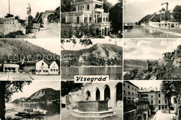 Visegrad Stadtansichten
