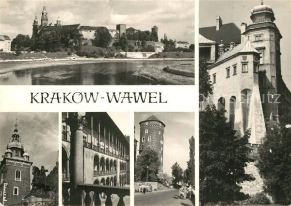 Wawel Schloss Turmm Stadtansichten