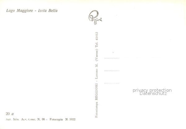 Isola Bella Lago Maggiore Fliegeraufnahme – Bild 2
