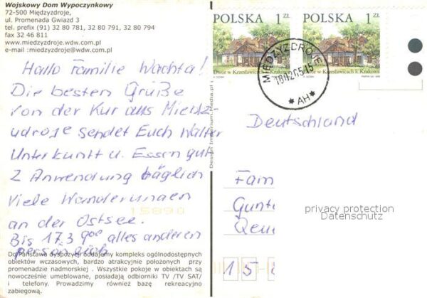 Miedzyzdroje Dom D Grunwald – Bild 2