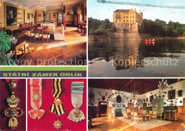 Orlik nad Vltavou Schloss Orden
