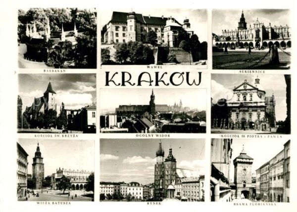 Krakow Krakau Stadtansichten