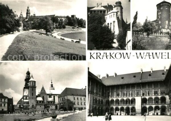 Wawel Stadtansichten Kirche Rathaus